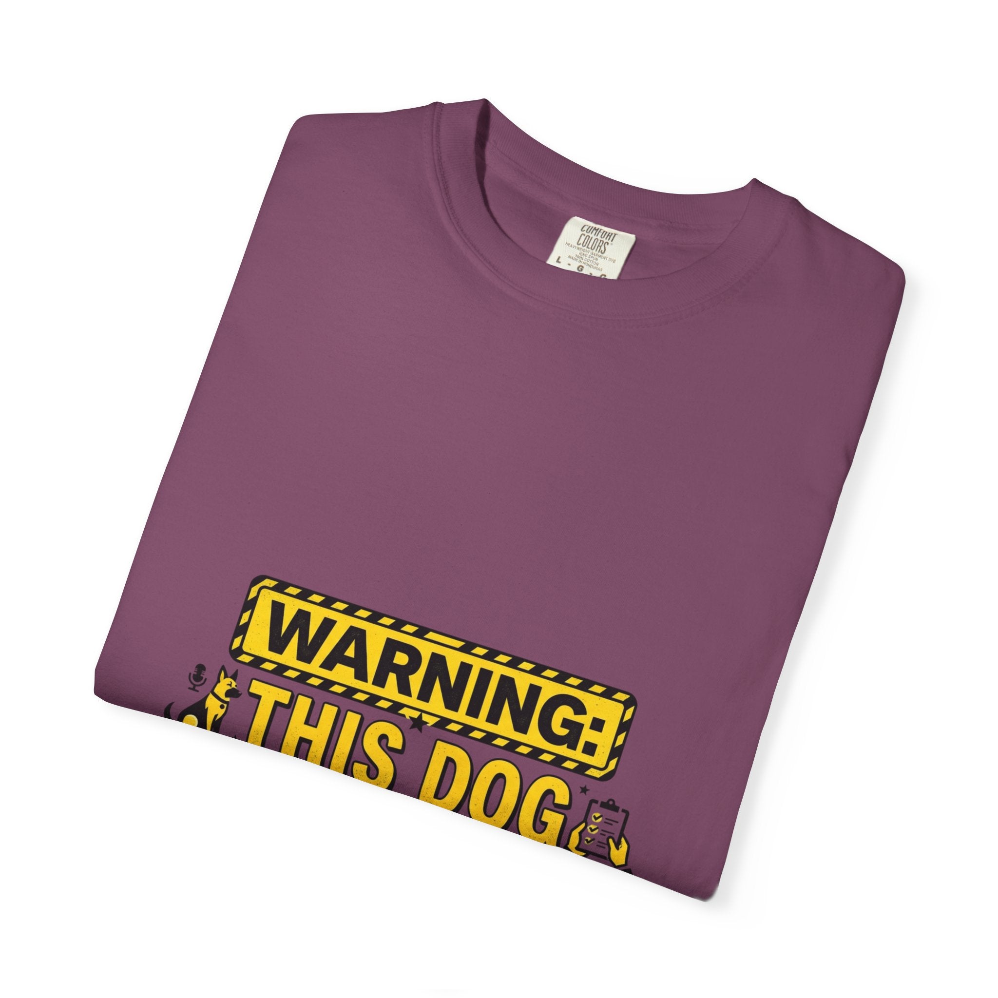 Warning: This Dog Reports Everything T-Shirt