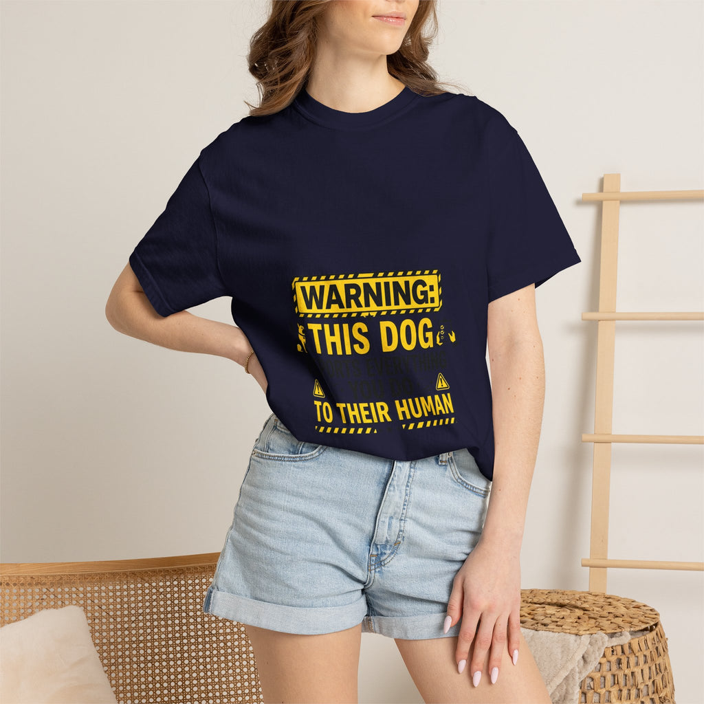 Warning: This Dog Reports Everything T-Shirt
