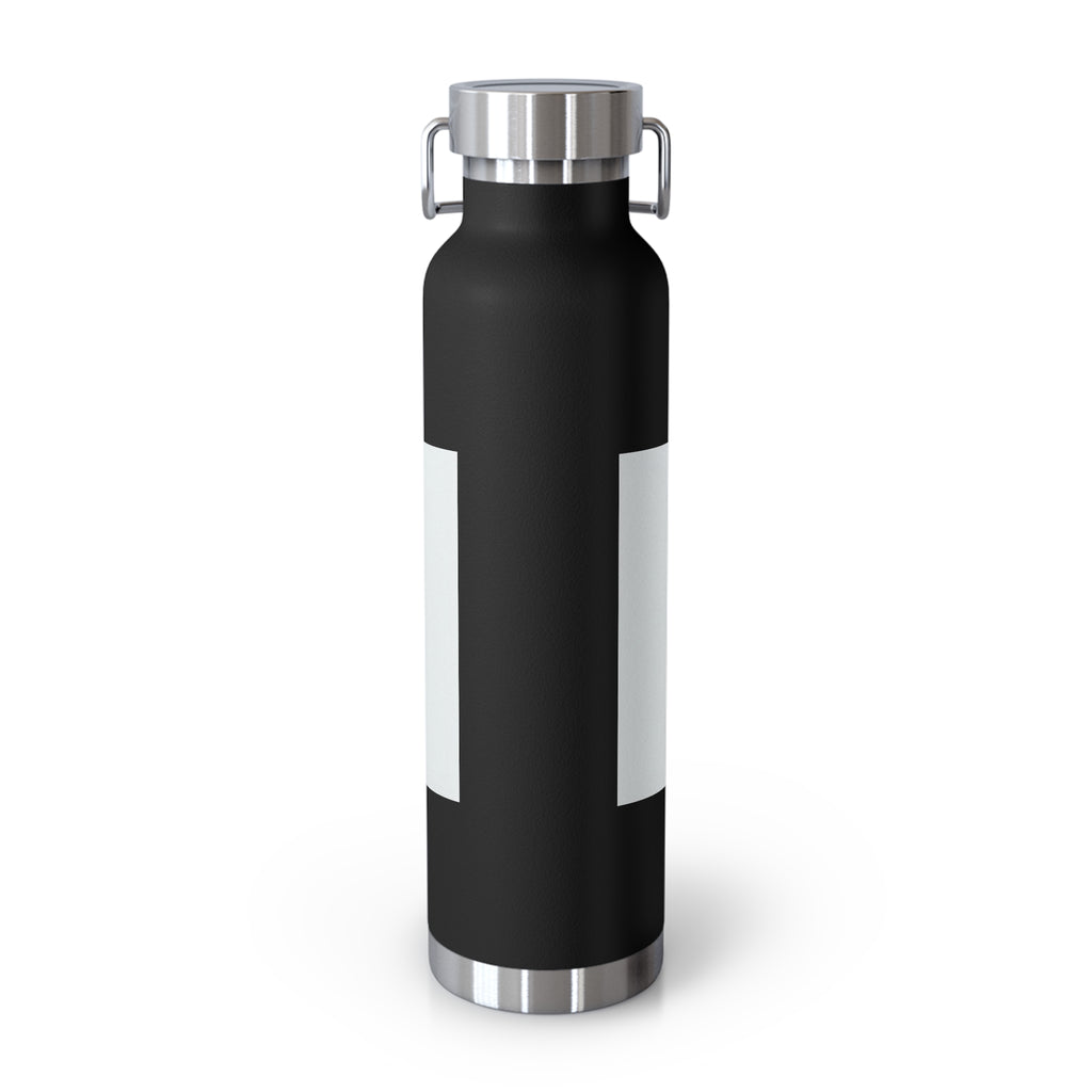 Insulated Water Bottle — "Warning: This Dog Reports Everything You Do to Their Human" (22oz)