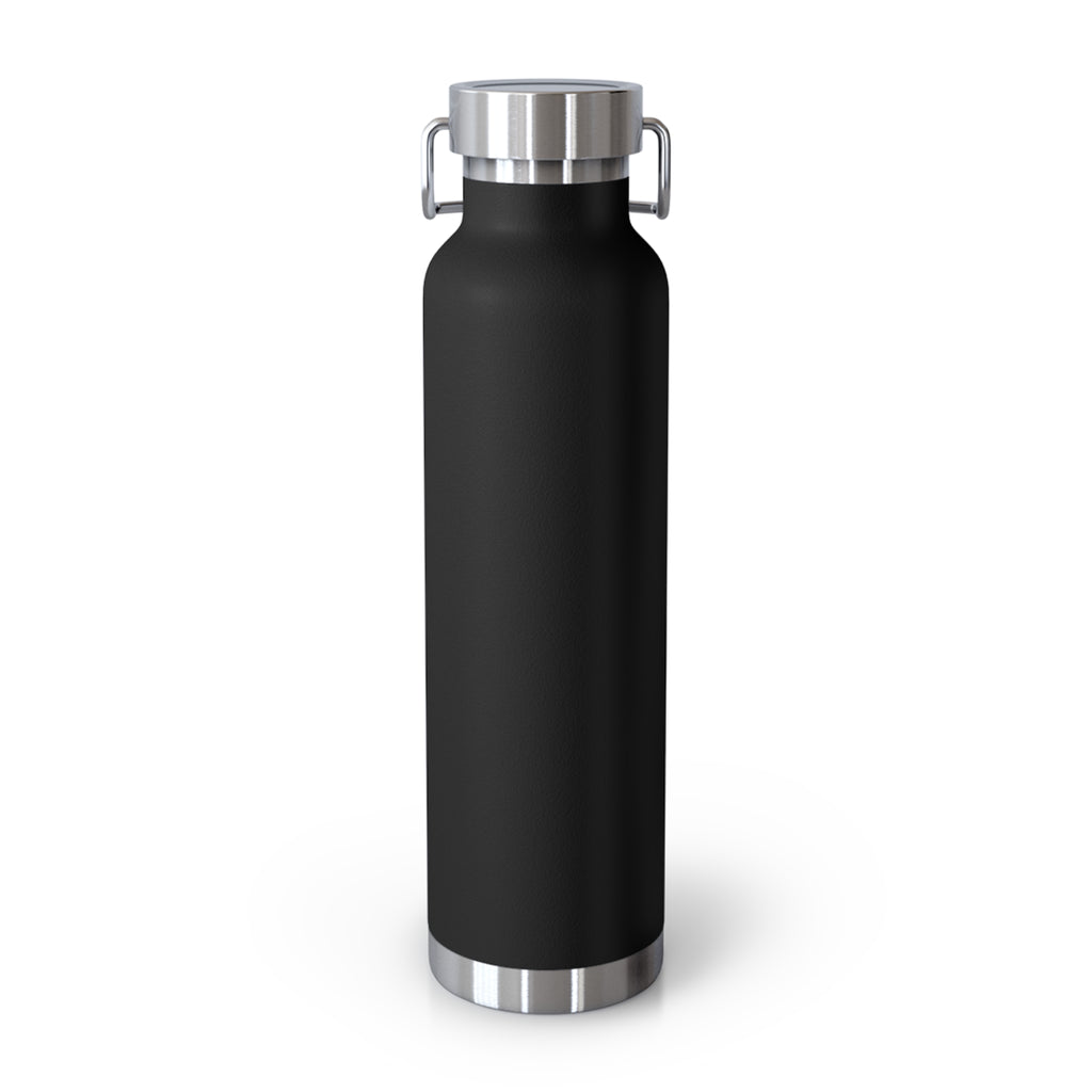 Red 22oz Insulated Bottle — Funny Cat Quote Water Thermos