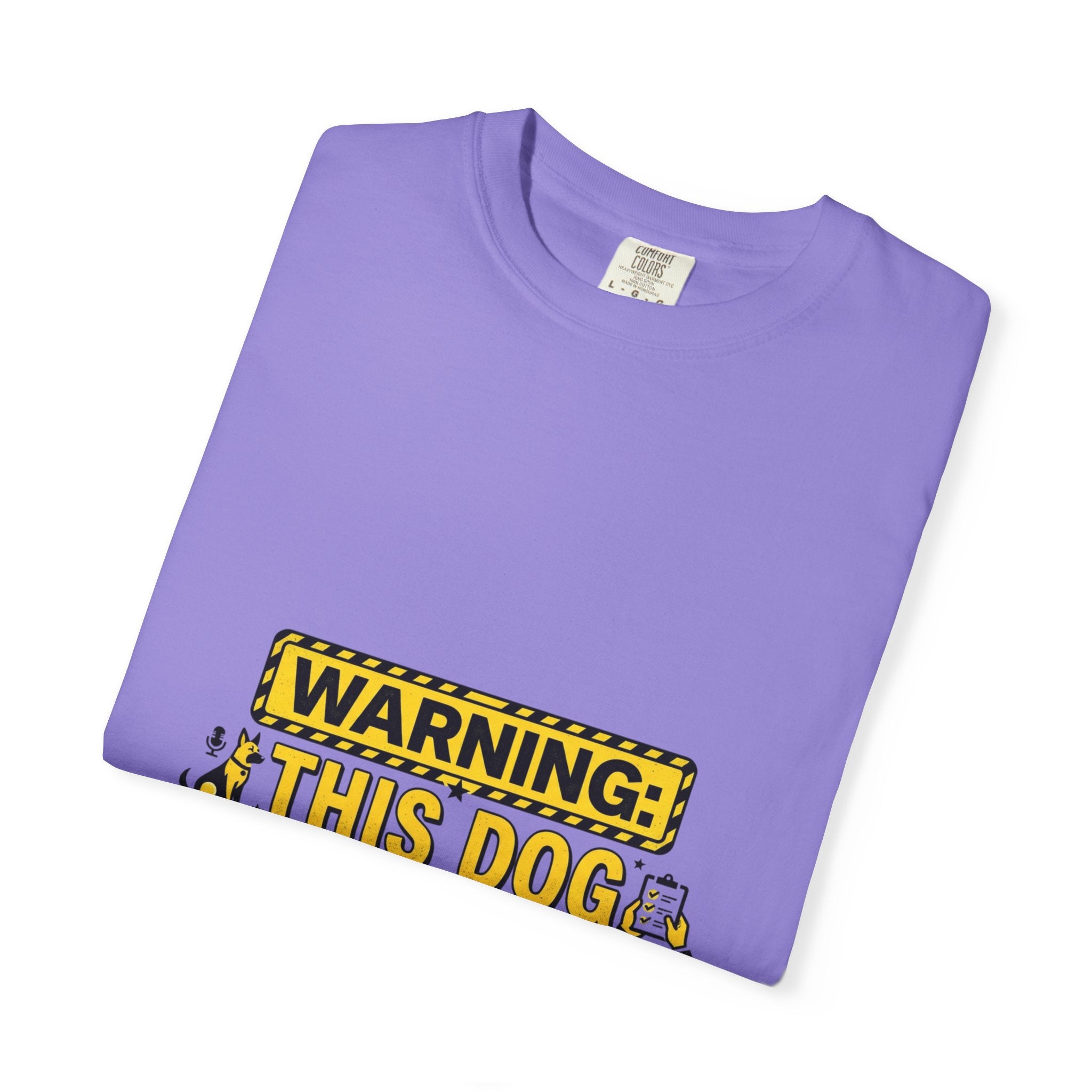 Warning: This Dog Reports Everything T-Shirt