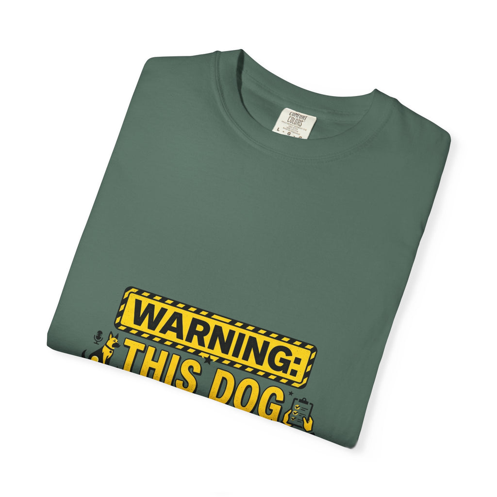 Warning: This Dog Reports Everything T-Shirt