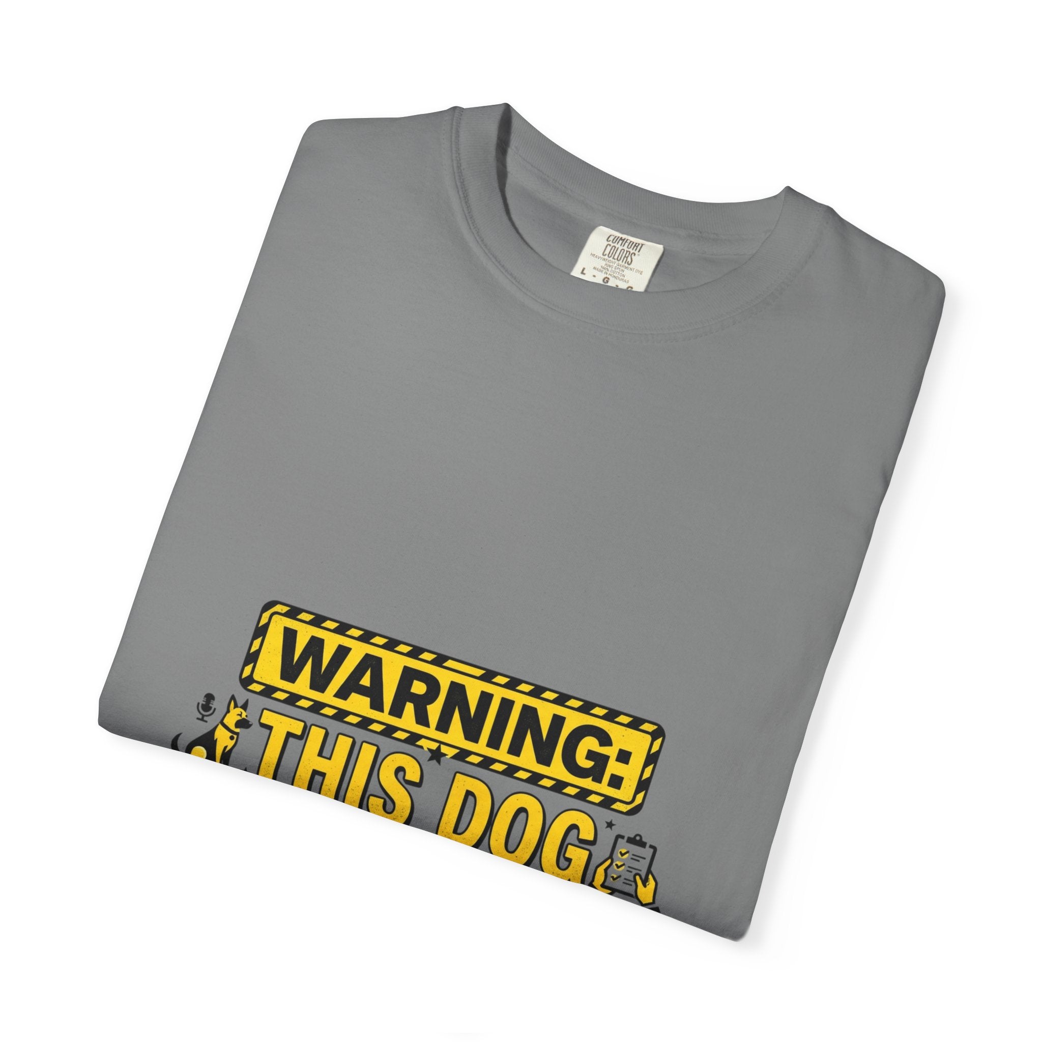 Warning: This Dog Reports Everything T-Shirt