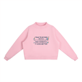 Essential Fleece Mock-Neck Crew Sweatshirt