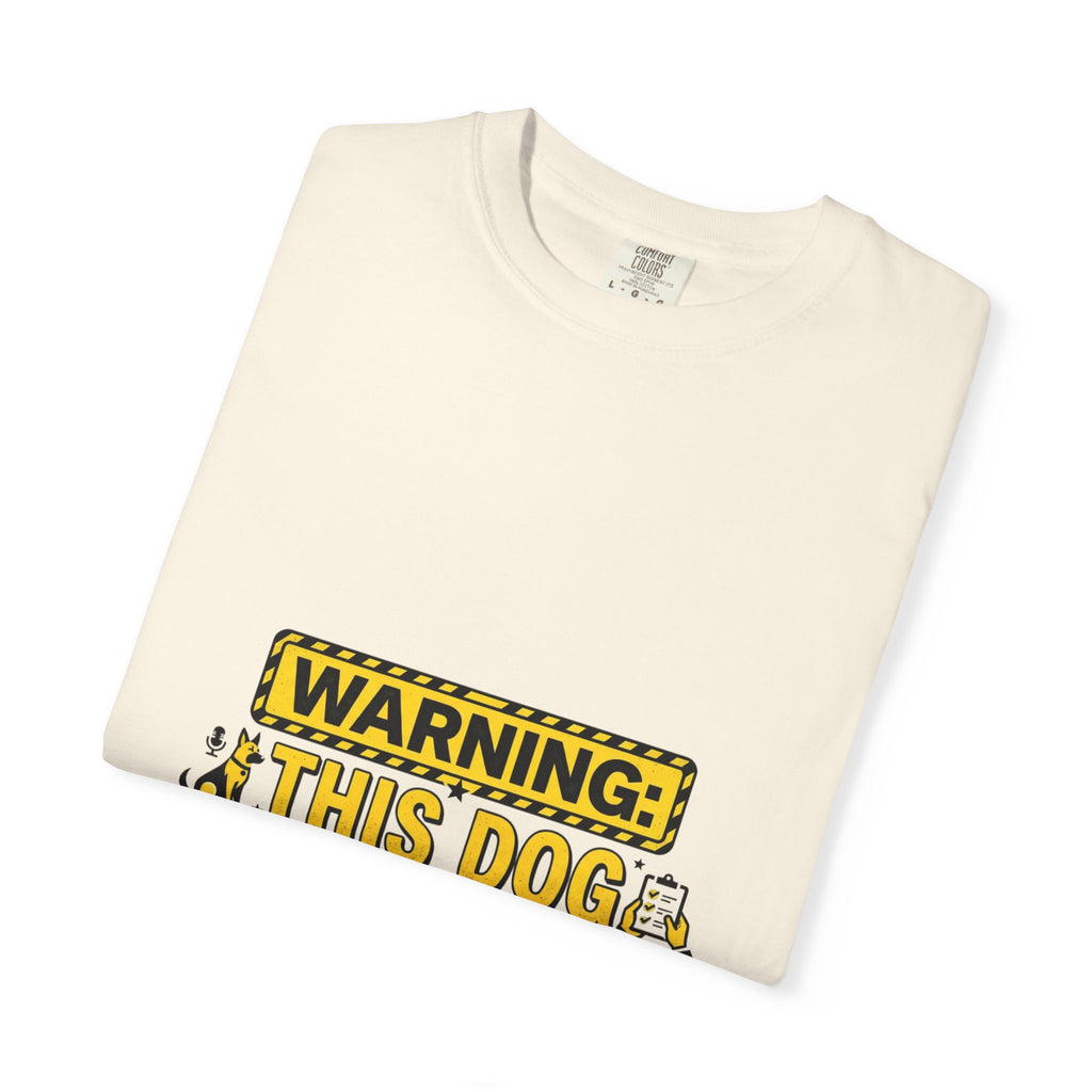 Warning: This Dog Reports Everything T-Shirt