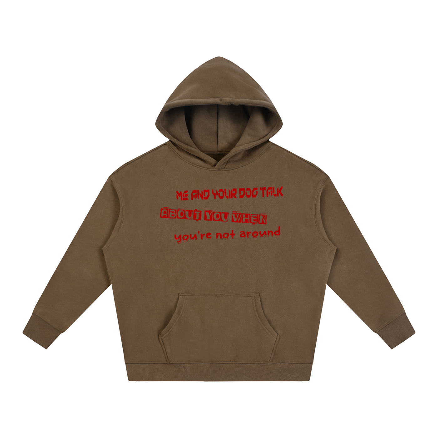 Oversize Fleeced Hoodie